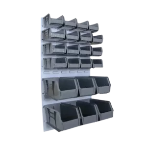 Spode Plastic Storage Bin Kit 4 Grey