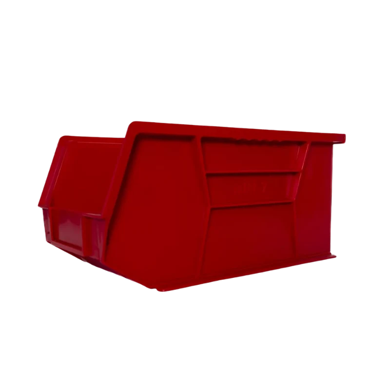 Storage bin size 7 red