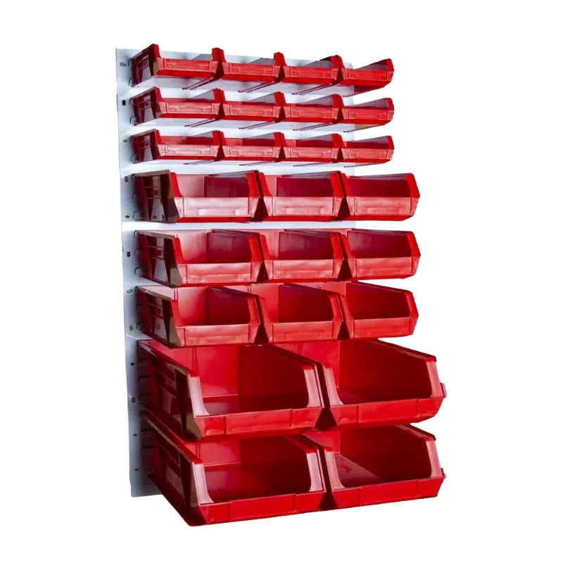 Spode Plastic Storage Bin Kit 10 Red